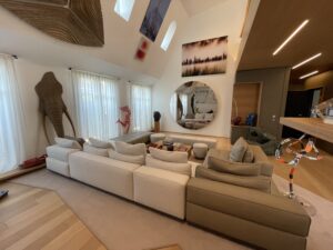 Ecran miroir circulaire